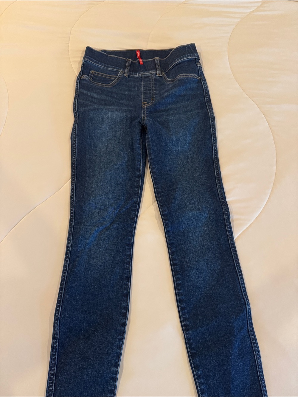 SPANX Women's Dark Blue Skinny Jeans